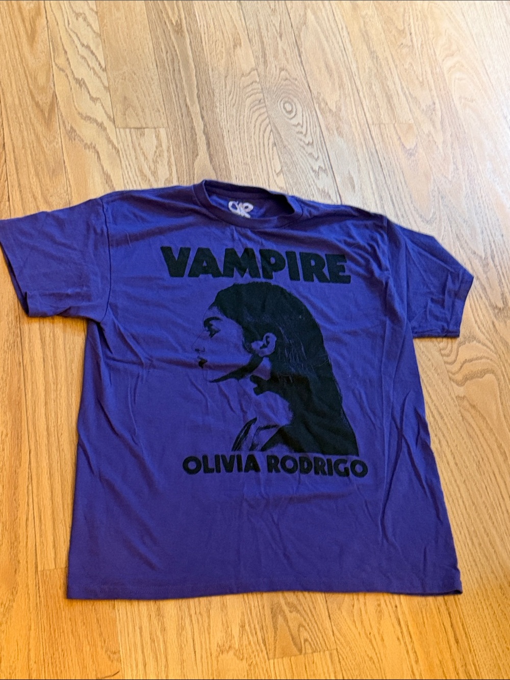 Olivia Rodrigo Purple "Vampire" Graphic Tee
